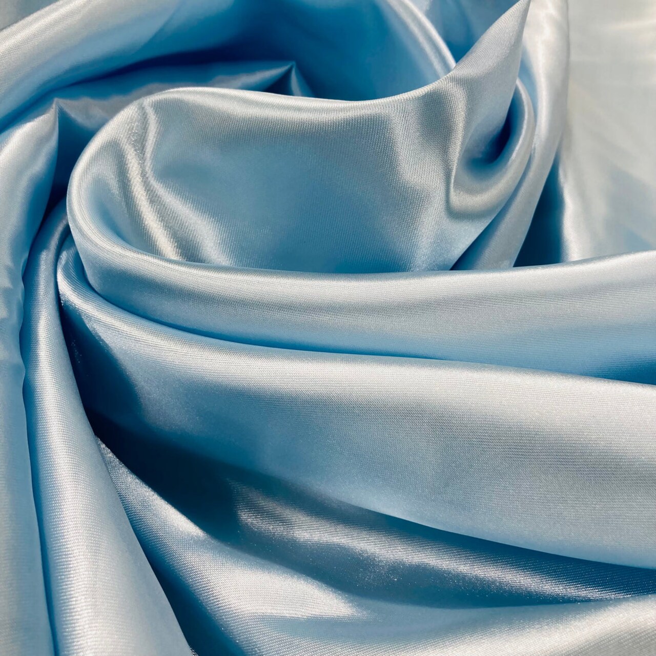 1 Yard Charmeuse Medium Satin Lining Polyester Fabric Elegant Dressmaking Material 60 Inch Width